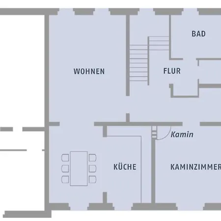 Apartment Ehemaliges Pfarrhaus Alt Teterin Butzow (Vorpommern-Greifswald)